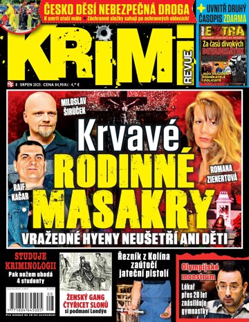 Obálka e-magazínu Krimi revue 8/2025
