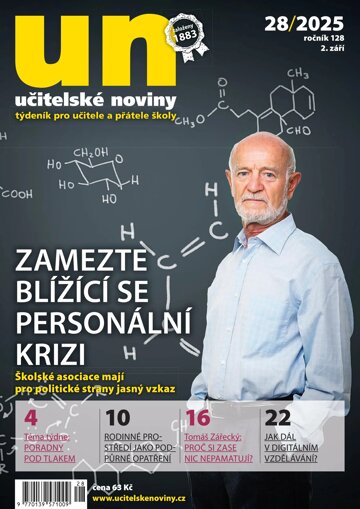 Obálka e-magazínu Učitelské noviny 28/2025