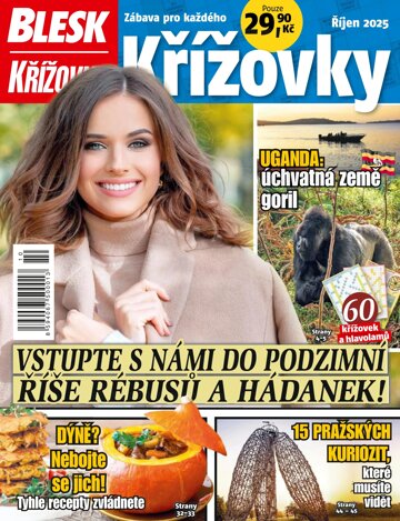 Obálka e-magazínu Blesk Křížovky 10/2025