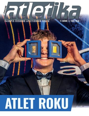 Obálka e-magazínu ATLETIKA 4/2025