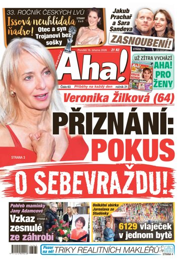 Obálka e-magazínu AHA! 16.3.2026