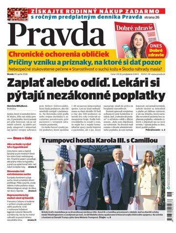 Obálka e-magazínu Pravda 29. 4. 2026