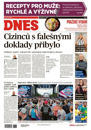 Obálka e-magazínu MF Dnes 15.6.2026