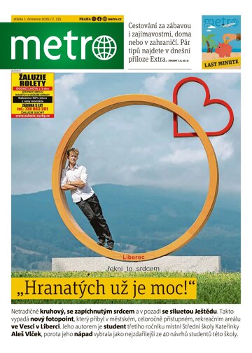 Obálka e-magazínu deník METRO 1.7.2026