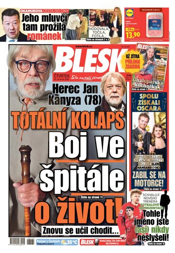 Obálka e-magazínu Blesk 30.7.2026