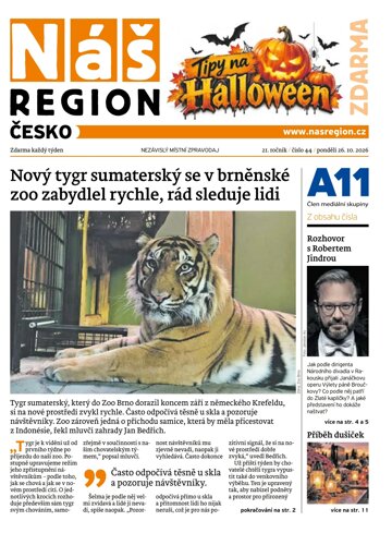 Obálka e-magazínu Náš Region - Česko 44/2026