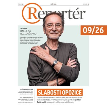 Obálka audioknihy Reportér září 2026