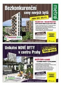 Obálka e-magazínu deník METRO 10.11.2014