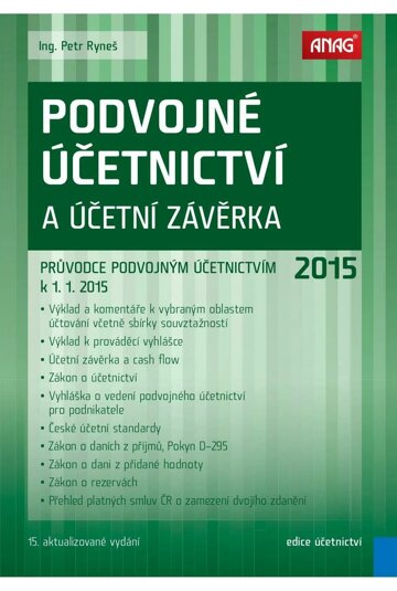 Obálka e-magazínu Podvojné účetnictví a účetní závěrka 2015