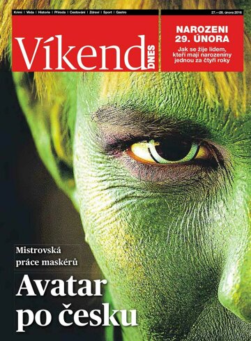 Obálka e-magazínu Víkend DNES Magazín - 27.2.2016