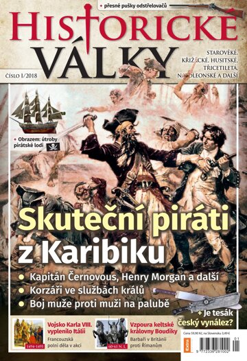 Obálka e-magazínu Historické války 1/2018