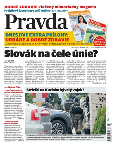 Obálka e-magazínu Pravda 29. 5. 2019