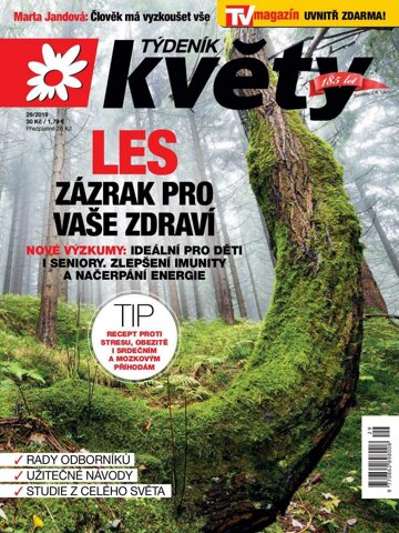 Obálka e-magazínu Týdeník Květy 29/2019