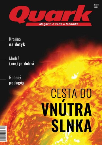 Obálka e-magazínu Quark 9/2019