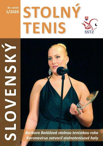 Obálka e-magazínu Slovenský stolný tenis 1/2020