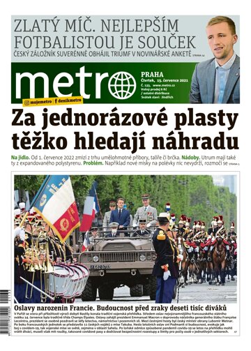 Obálka e-magazínu deník METRO 15.7.2021