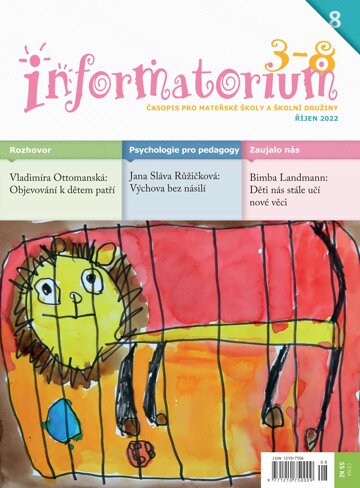 Obálka e-magazínu Informatorium 08/2022