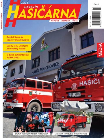 Obálka e-magazínu HASIČÁRNA 8