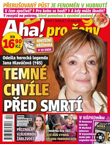 Obálka e-magazínu AHA! pro ženy 4/2024