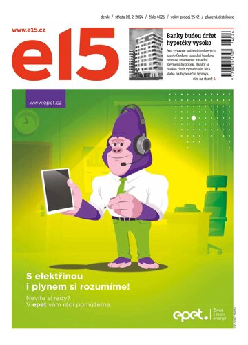 Obálka e-magazínu E15 28.2.2024