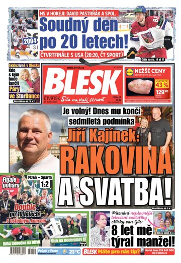 Obálka e-magazínu Blesk 23.5.2024