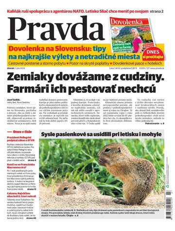 Obálka e-magazínu Pravda 2. 7. 2024