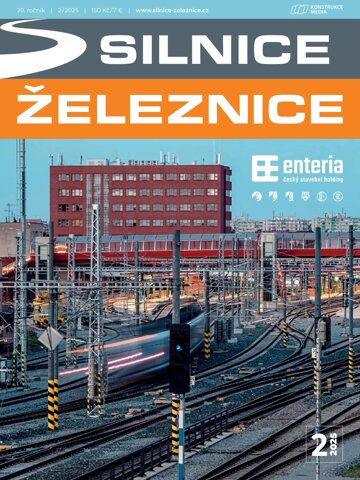 Obálka e-magazínu Silnice Železnice 2/2025