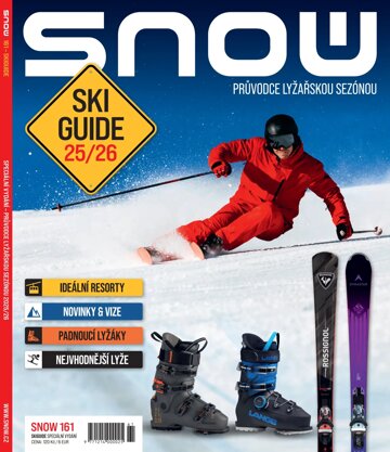 Obálka e-magazínu SNOW 161 - speciál Ski Guide: průvodce lyžařskou dovolenou26/2025