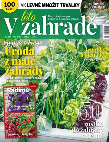 Obálka e-magazínu V zahradě 2/2026