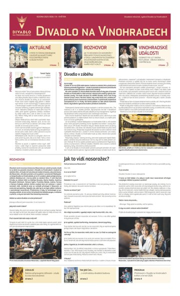 Obálka e-magazínu Hospodářské noviny - příloha 091 - 14.5.2026 Divadlo na Vinohradech