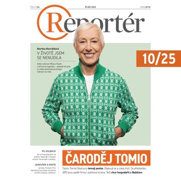 Obálka audioknihy Reportér říjen 2025