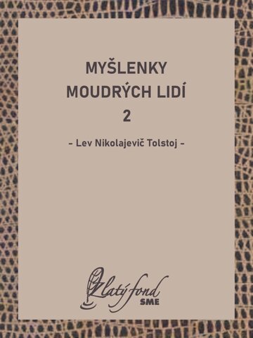 Obálka knihy Myšlenky moudrých lidí 2