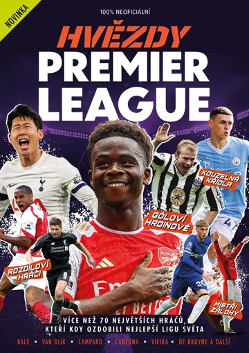 Obálka knihy Hvězdy Premier League