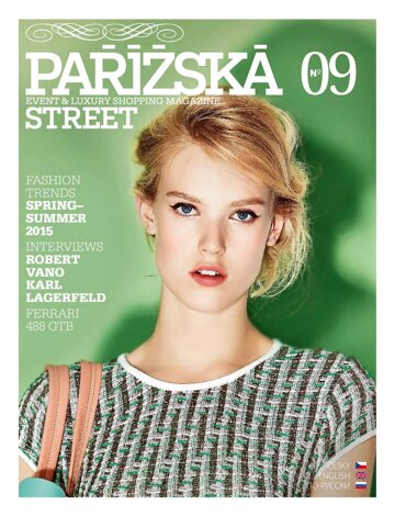Obálka e-magazínu Pařížská street 01/2015