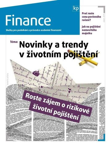 Obálka e-magazínu Ekonom 16 - 16.4.2014 - příloha Finance