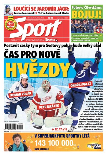 Obálka e-magazínu Sport 20.5.2015