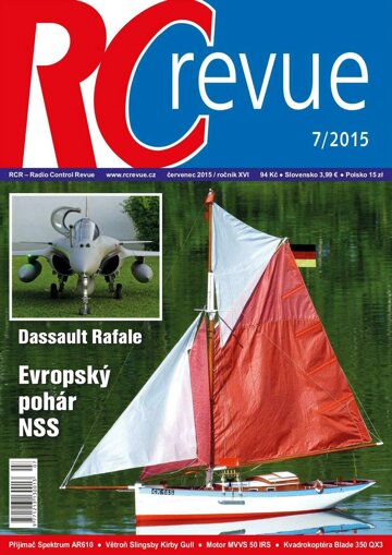 Obálka e-magazínu RC revue 7/15