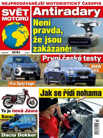 Obálka e-magazínu Svět motorů 47/2018