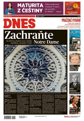 Obálka e-magazínu MF Dnes 17.4.2019