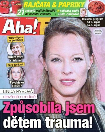 Obálka e-magazínu AHA! Tv - 1.8.2019