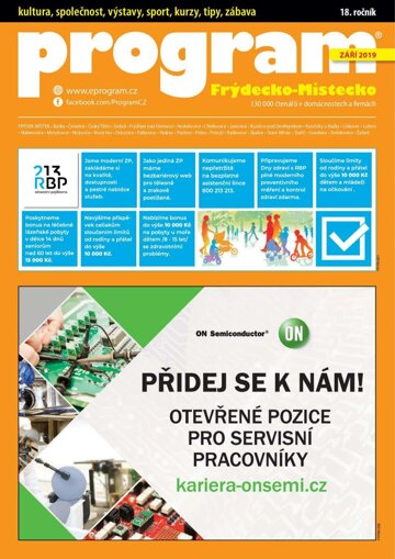 Obálka e-magazínu Program FM 09-2019