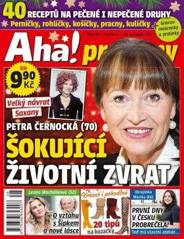 Obálka e-magazínu AHA! pro ženy 48/2019