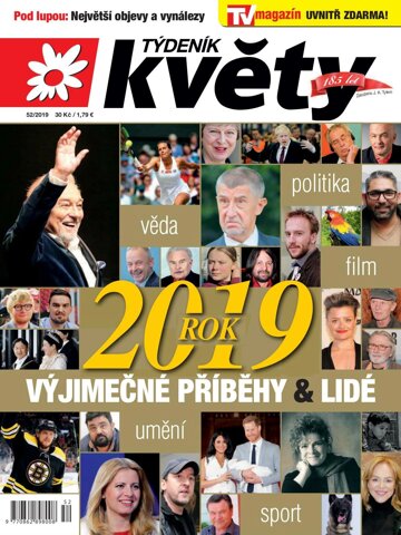 Obálka e-magazínu Týdeník Květy 52/2019