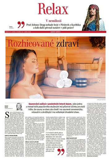 Obálka e-magazínu LN+ Morava - 9.1.2021