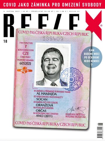 Obálka e-magazínu Reflex 18/2021