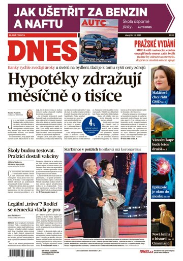 Obálka e-magazínu MF Dnes 26.10.2021