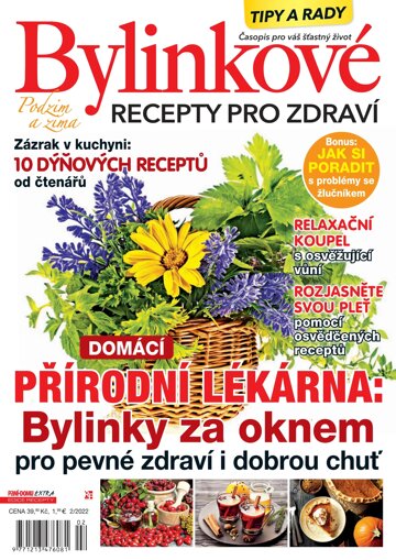 Obálka e-magazínu Paní domu Extra - edice Bylinkové Recepty 2/22