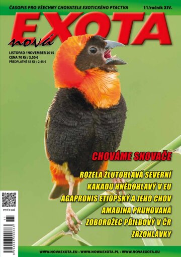 Obálka e-magazínu Nová EXOTA 11/2015