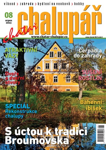 Obálka e-magazínu Chatař Chalupář 8/2023