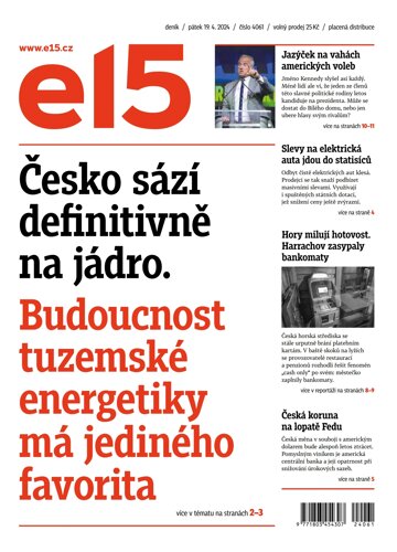 Obálka e-magazínu E15 19.4.2024